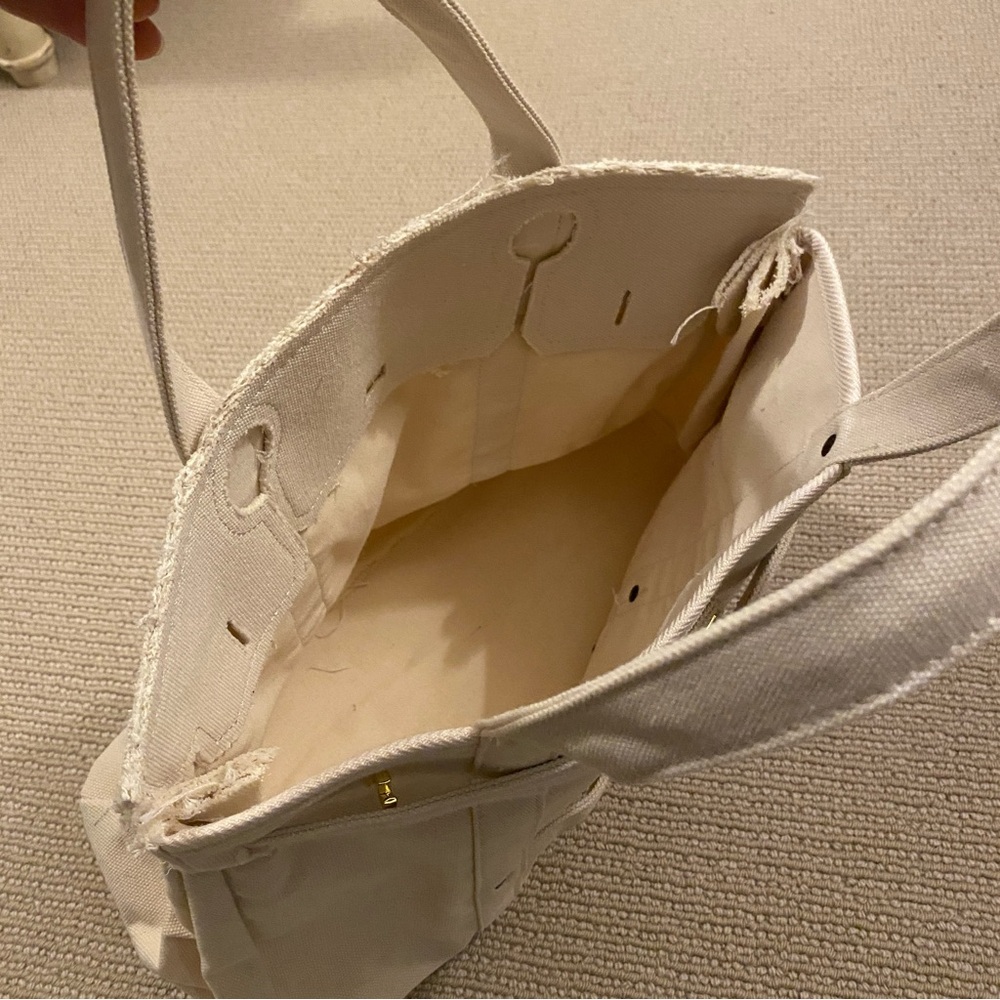 Beige “Boatkin" Canvas Tote Bag (Brand New!) - Picture 4 of 7